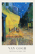 Постер без рамки "Cafe Terrace at Hight 1888 (В. Ван Гог)" в розмірі 30х40