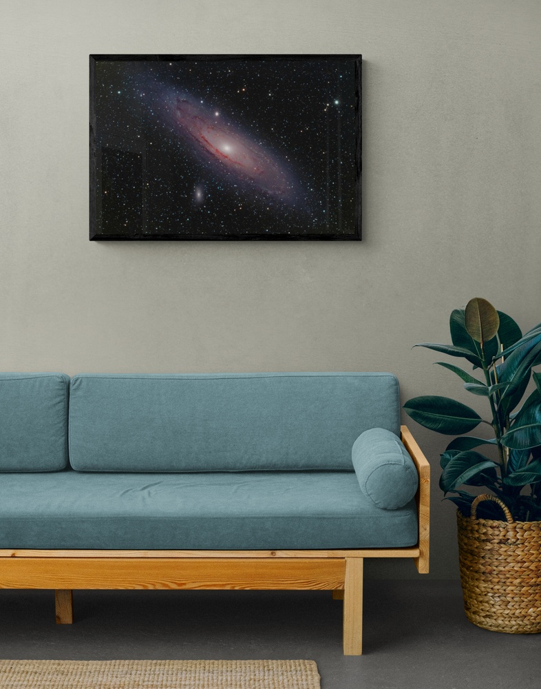 Постер без рамки "Сонячна система" в розмірі 30х40