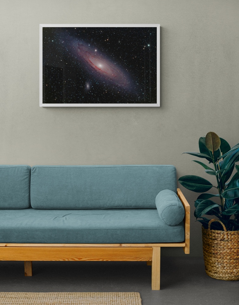 Постер без рамки "Сонячна система" в розмірі 30х40