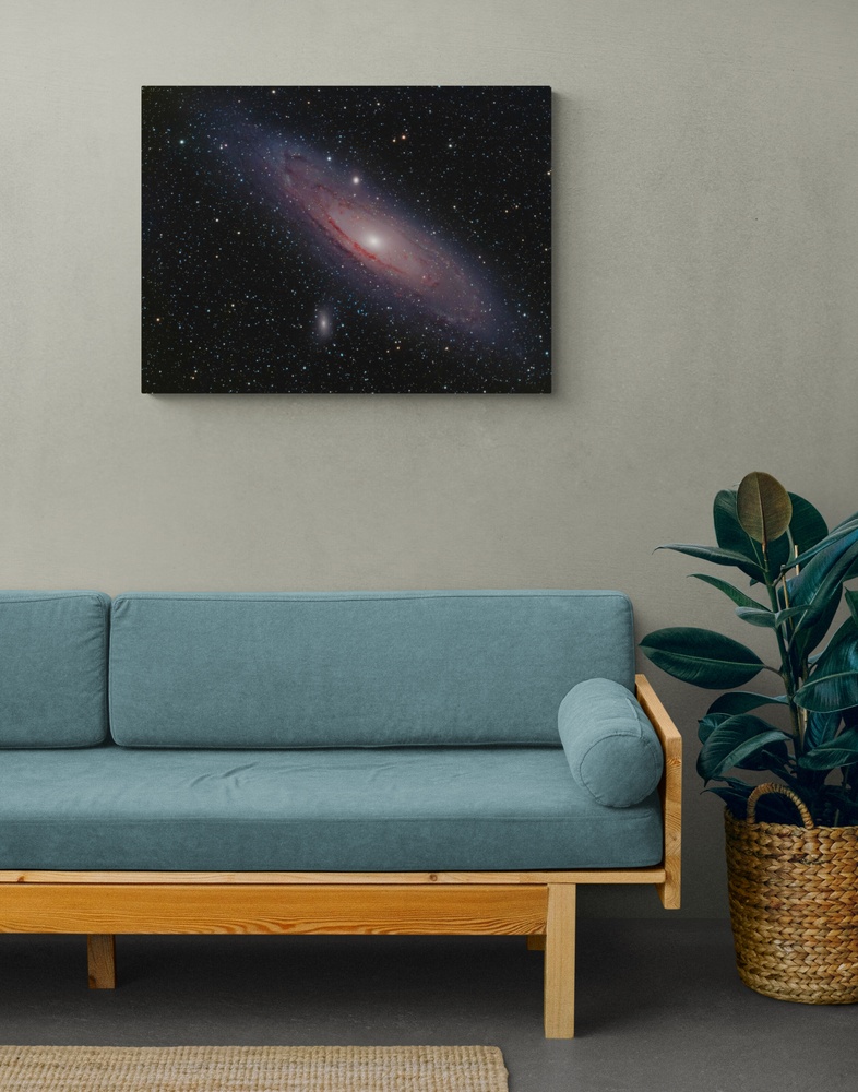 Постер без рамки "Сонячна система" в розмірі 20х30