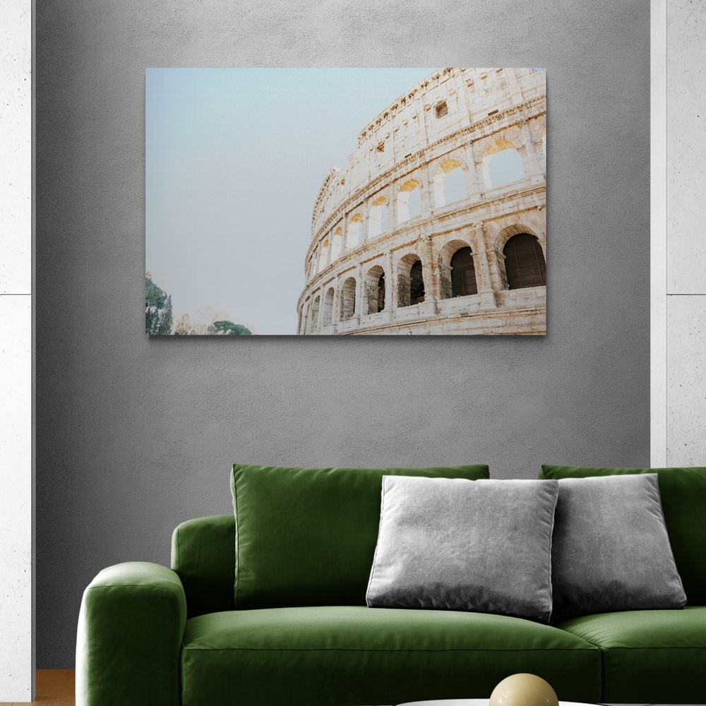 Постер без рамки "Колизей в Риме" в размере 30х40