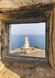 Постер без рамки "Меганомский маяк в Крыму" в размере 30х40