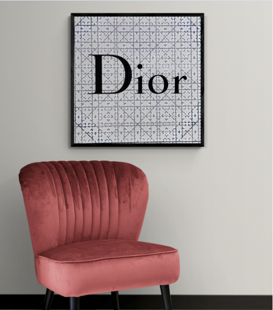 Постер без рамки "Dior" в размере 30х40
