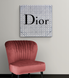 Постер без рамки "Dior" в розмірі 30х40
