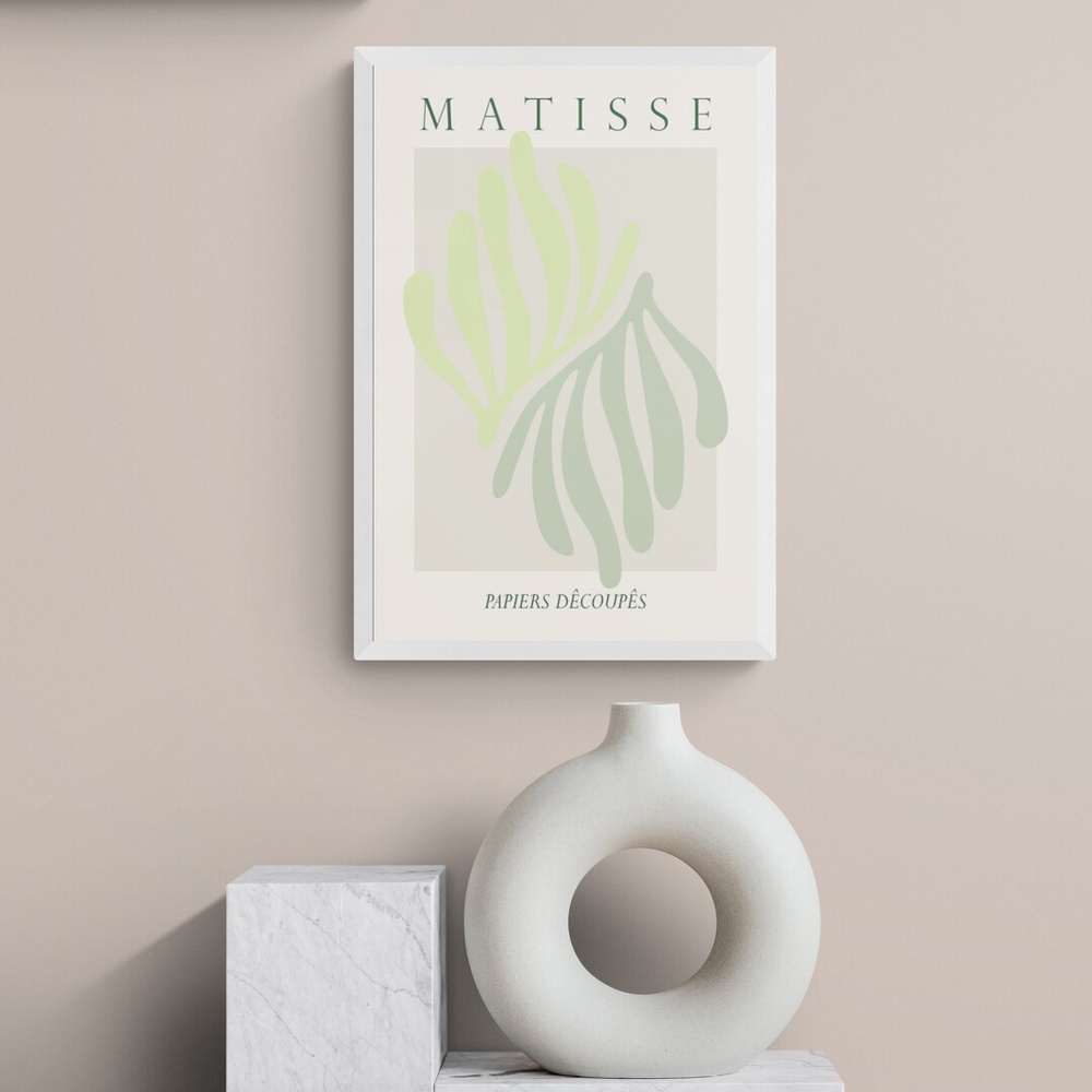 Картина на полотні "Matisse sage leaf" в розмірі 30х40