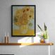 Постер без рамки "Соняшники (В. Ван Гог)" в розмірі 30х40