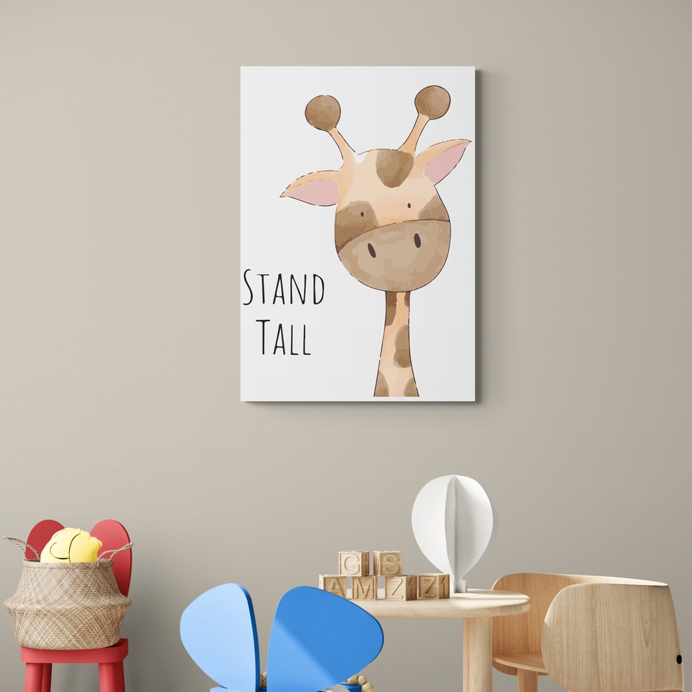 Постер без рамки "Stand tell" в размере 30х40
