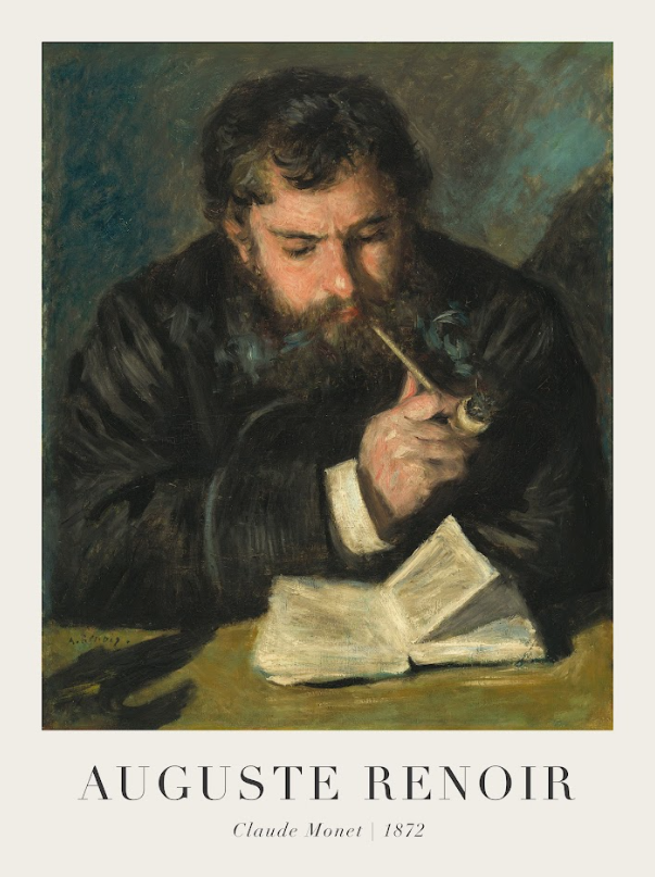 Постер без рамки "Claude Monet 1872" в розмірі 30х40