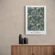 Постер без рамки "Seaweed Print" в размере 30х40