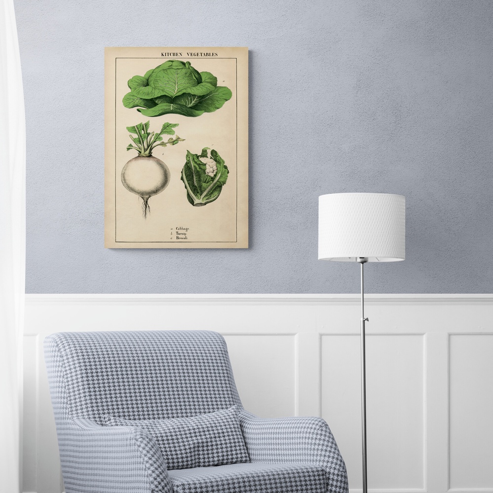 Постер без рамки "Kitchen Vegetables" в размере 30х40
