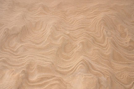 Постер без рамки "Абстракция волны на песке" в размере 30х40