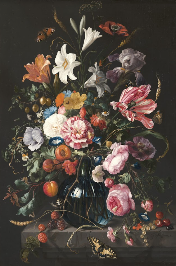 Постер без рамки "Vase of Flowers" в размере 30х40