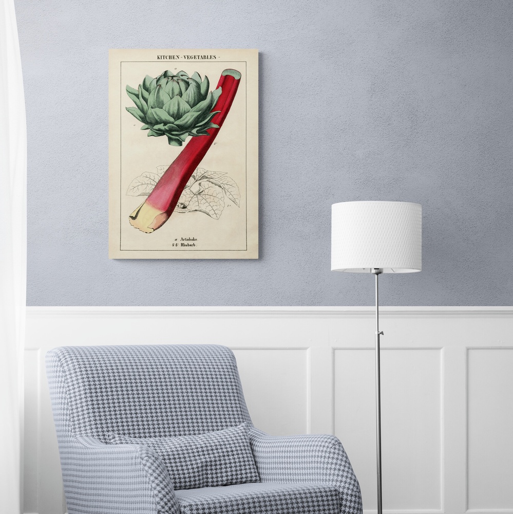 Постер без рамки "Kitchen Vegetables Artichoke" в размере 30х40