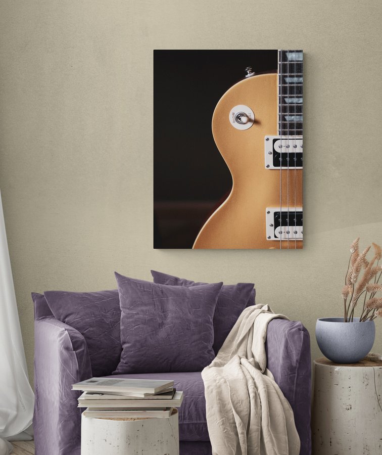Постер без рамки "Гітара" в розмірі 30х40