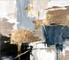 Сет из 3-х картин на холсте "Золотое эхо: танец лошадей" в размерах 40х50 см.