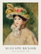 Постер без рамки "Woman with Capeline 1890" в розмірі 30х40