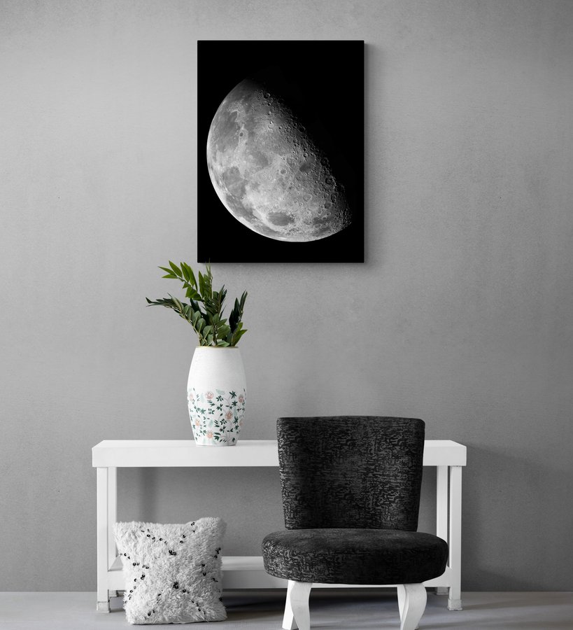 Постер без рамки "Місяць" в розмірі 30х40