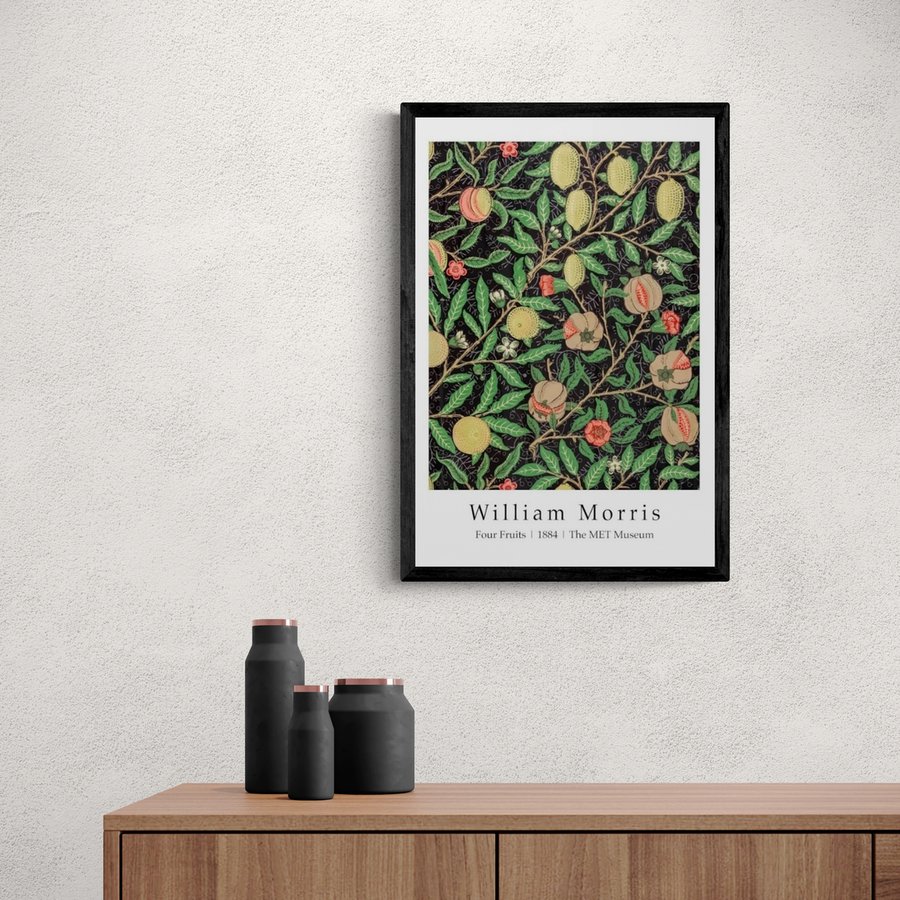 Постер без рамки "Four Fruits 1884" в размере 30х40