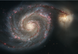 Постер без рамки "Спиральная галактика" в размере 30х40