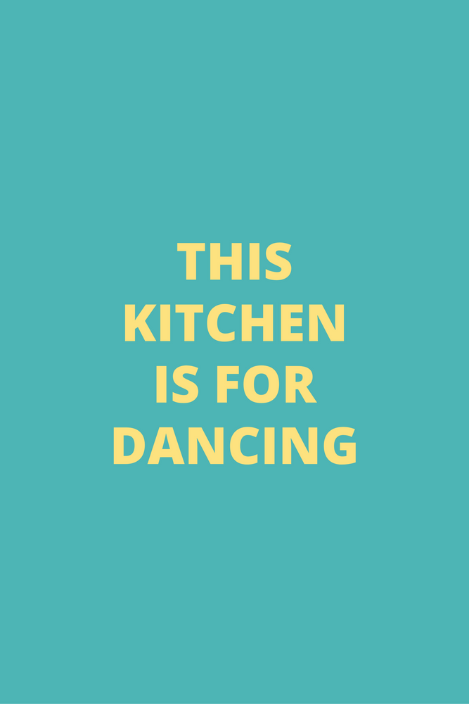 Постер без рамки "This kitchen" в размере 30х40
